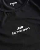 Wmns Stretch Racer Tank Top - Black Onyx fra Bareen