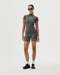 Wmns Performance Tight Shorts - Iron Gate fra Bareen