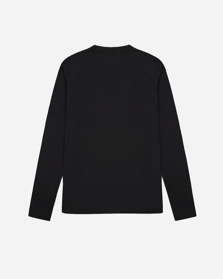 Men's Mock Neck Base Layer - Black Onyx fra Bareen