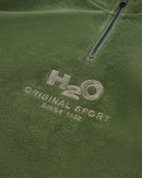 Blåvand II Fleece Half Zip - Army