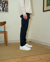 Steffen Mel. Pant Recycled - Navy Melange