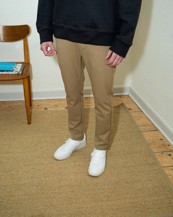 Steffen Twill Pant - Khaki