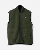 Langli Pile Waist Coat - Army