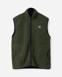 Langli Pile Waist Coat - Army
