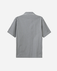 Rønne Essential Pajamas Shirt - Black_White Stripe