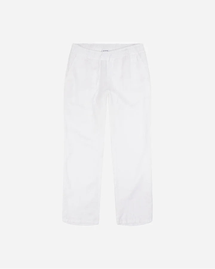 Eik Linen Pant - Off White