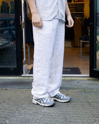 Eik Linen Pant - Off White