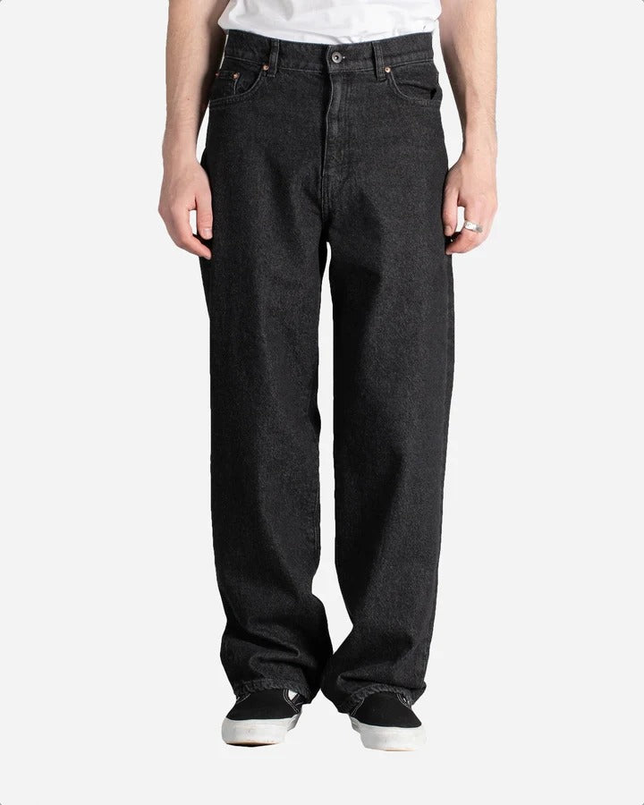 Wide 5 - Charcoal Denim