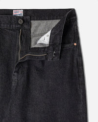 Wide 5 - Charcoal Denim