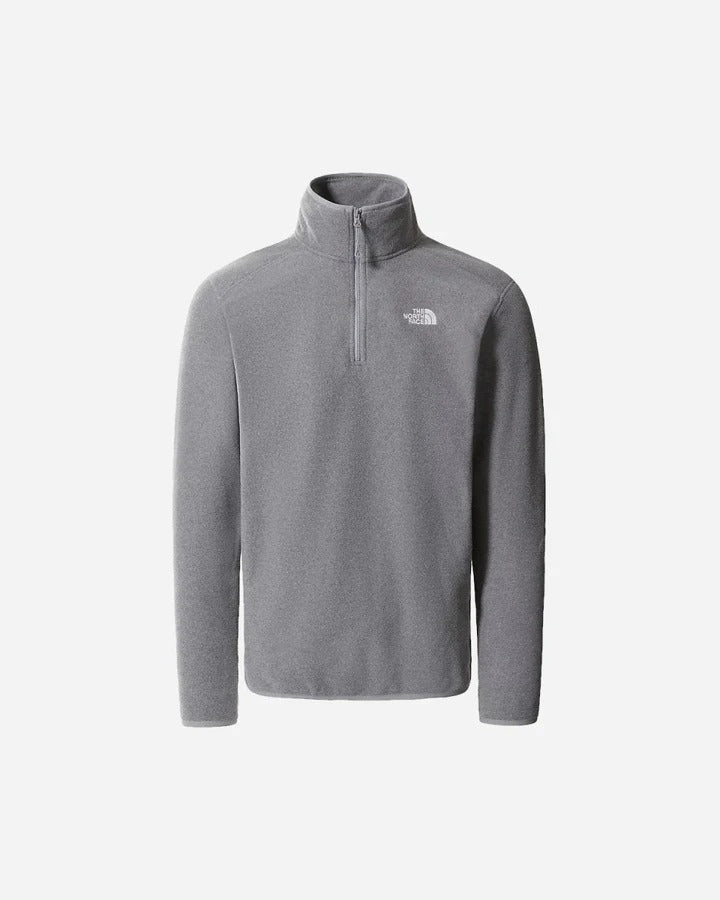 100 Glacier 1_4 Zip - Medium Grey Heather