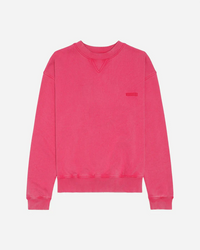 Cupe Washed Crew - Dark Pink