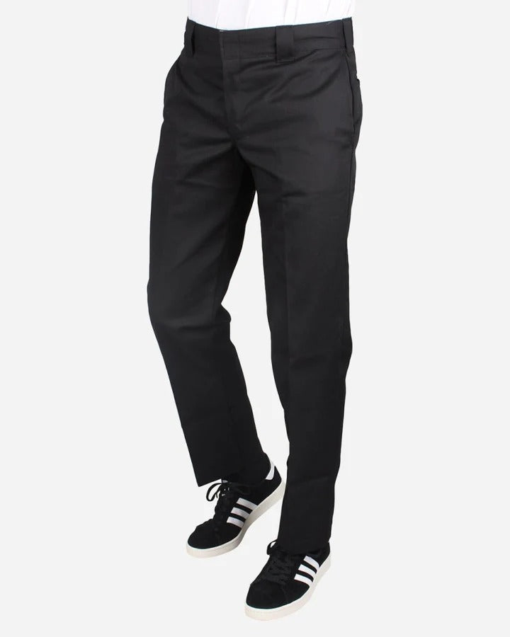 Slim Straight Work Pant - Black