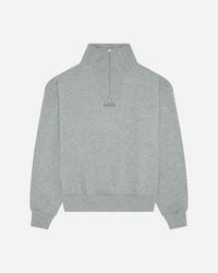 Lok Base Half Zip - Light Grey Melange