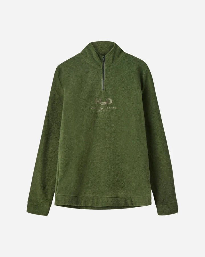 Blåvand II Fleece Half Zip - Army