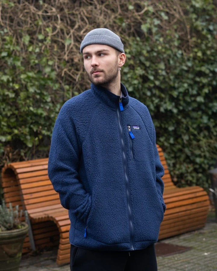 M's Retro Pile Jacket - New Navy