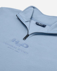 Blåvand II Fleece Half Zip - Baby Blue