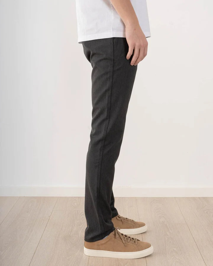 Steffen Twill Pant Recycled - Grey