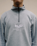 Blåvand Fleece Half Zip - Lt. Grey Mel